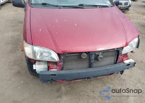 2000 Toyota Sienna Le from USA, damaged, VIN 4T3ZF13C0YU207576